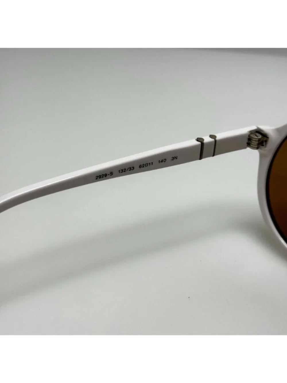Persol Sunglasses 2929-S 132/33 White Italy 62-11-140